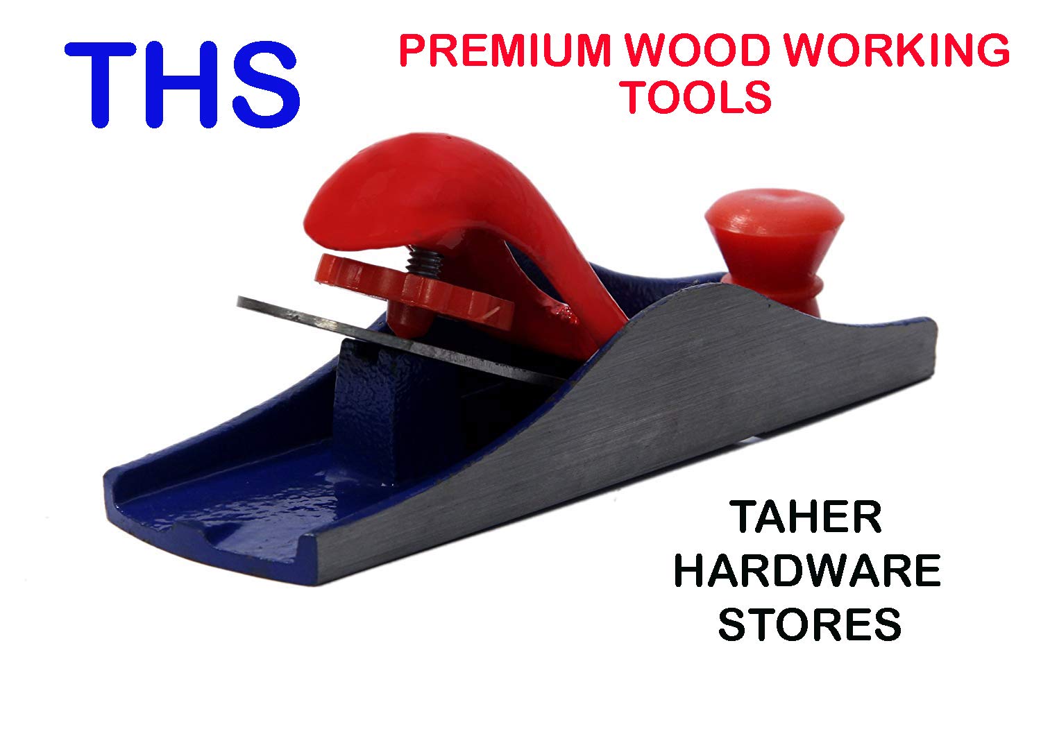 TAHER HARDWARE STEEL CARPENTER BLOCK PLANER 5 1/2" FOR PROFESSIONAL & HOME USE 2