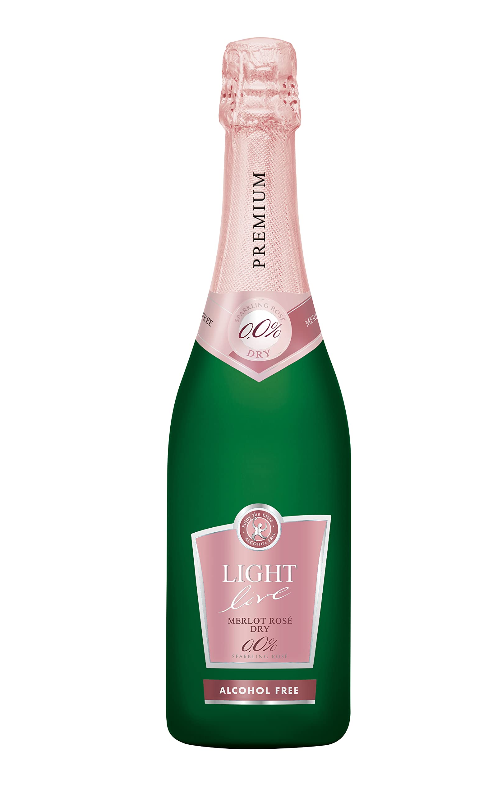 LIGHT Live Premium alkoholfrei 0,0% Merlot Rose 0,75 l