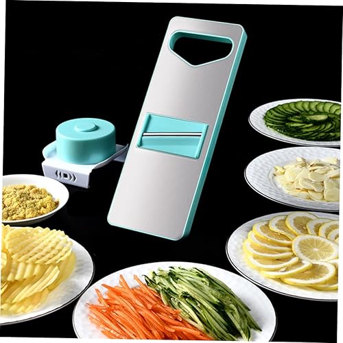 Miniatura 4 de Juego comercial ergonómico de la rebanadora de verduras de mano de la trituradora de la rebanadora para la cocina