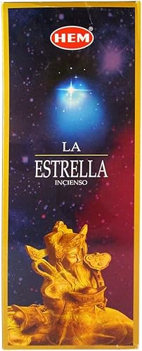 La estrellaCaja de Six 20Stick TubosDobladillo Incienso