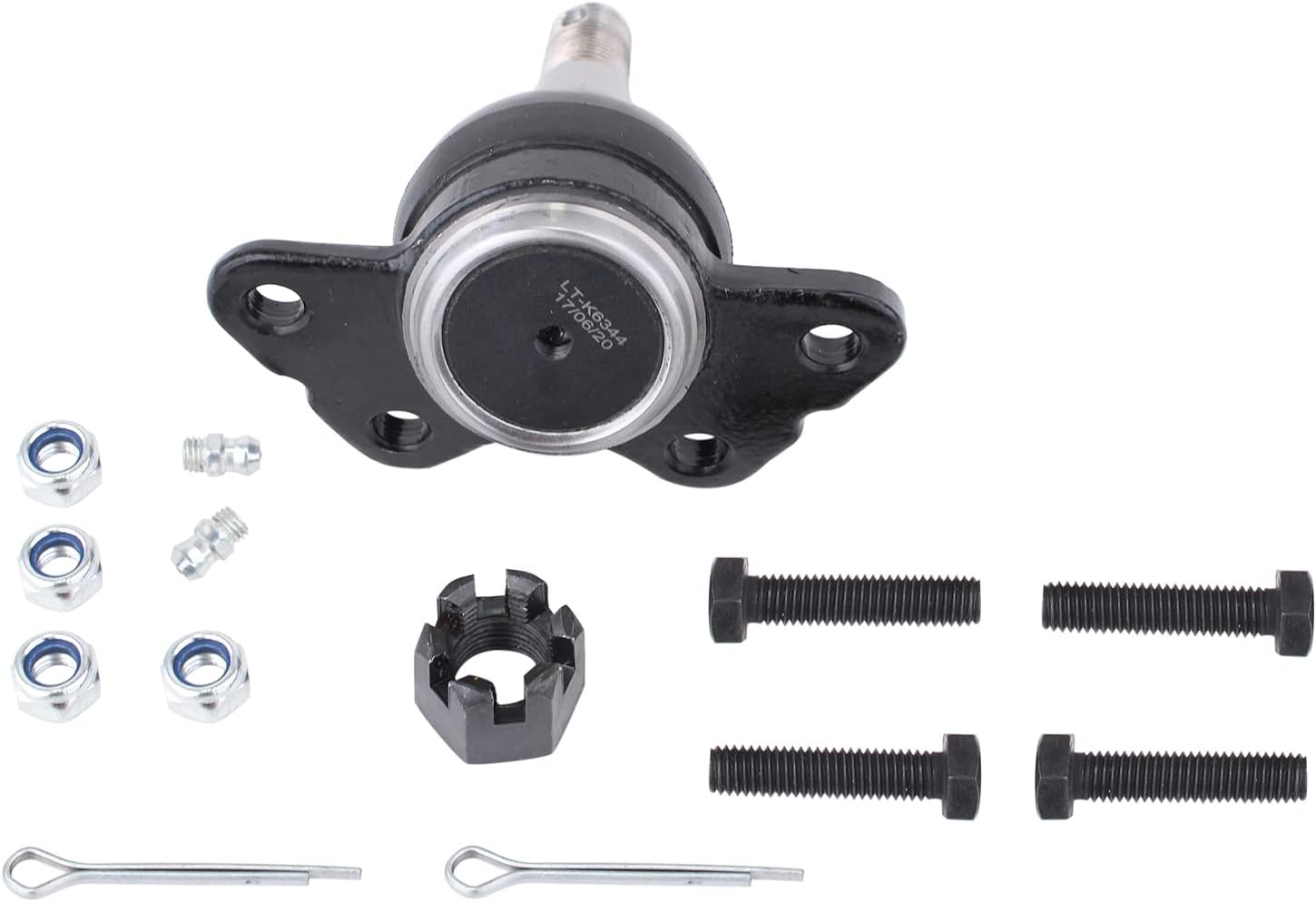 Detroit Axle - 2 Front Upper Ball Joints for Chevy GMC K2500 K3500 C2500 C3500 C1500 Suburban Tahoe Yukon Express Savana 2500 3500 Upper Ball Joints Replacement
