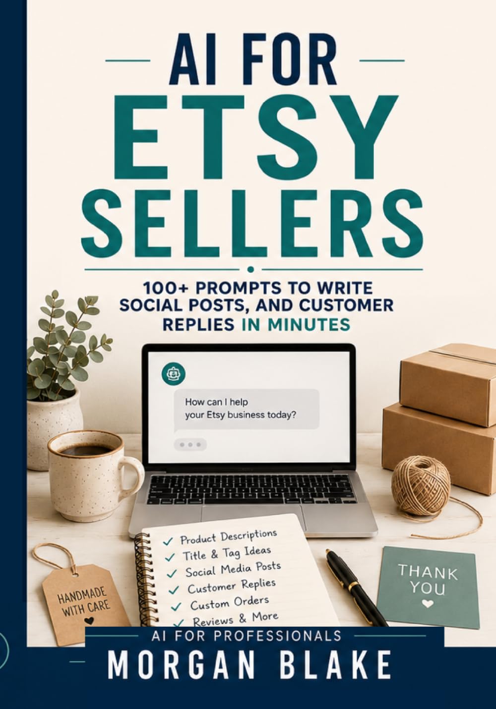 AI for Etsy Sellers: 100+ Prompts to Write Product Descriptions, Social Posts, and Customer Replies in Minutes