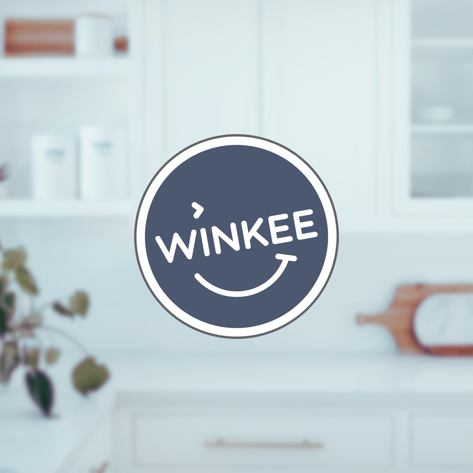Winkee - Hasenohren Salatbesteck I Hasenohren im Salat I Total süßes Salat Besteck aus Kunststoff I Servierbesteck für Salat