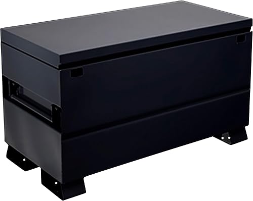 Miniatura 3 de Northern Tool + Equipment 48in. Jobsite Box, negro, 48 pulgadas de ancho x 24 pulgadas de profundidad x 28 pulgadas de alto, modelo # 2048-NTE