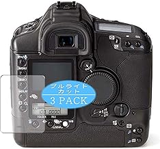 3枚 VacFun ブルーライトカット フィルム ， キヤノン Canon デジタル一眼レフカメラ EOS 1Ds Mark III 3 MarkIII 向けの ブルーライトカットフィルム 保護フィルム 液晶保護フィルム（非 ガラスフィルム 強化ガラス ガラス ） 改善版