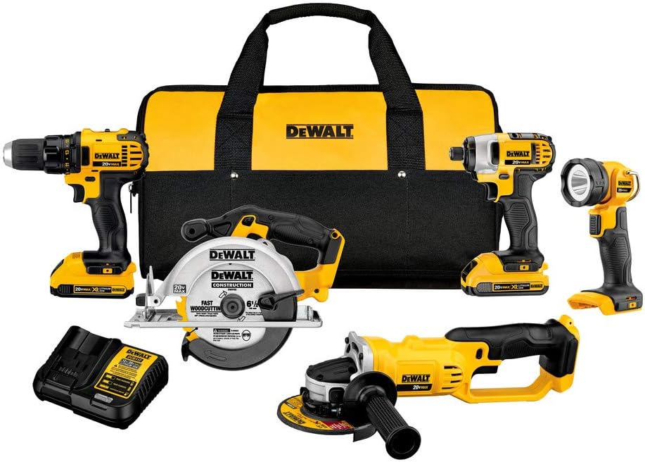 Buy DEWALT 20V MAX Compact 5-Tool Combo Kit at Ubuy Egypt
