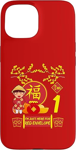 Miniatura 10 de iPhone 11 Pro Max 1 año de edad decoración de año nuevo chino caja roja sobre