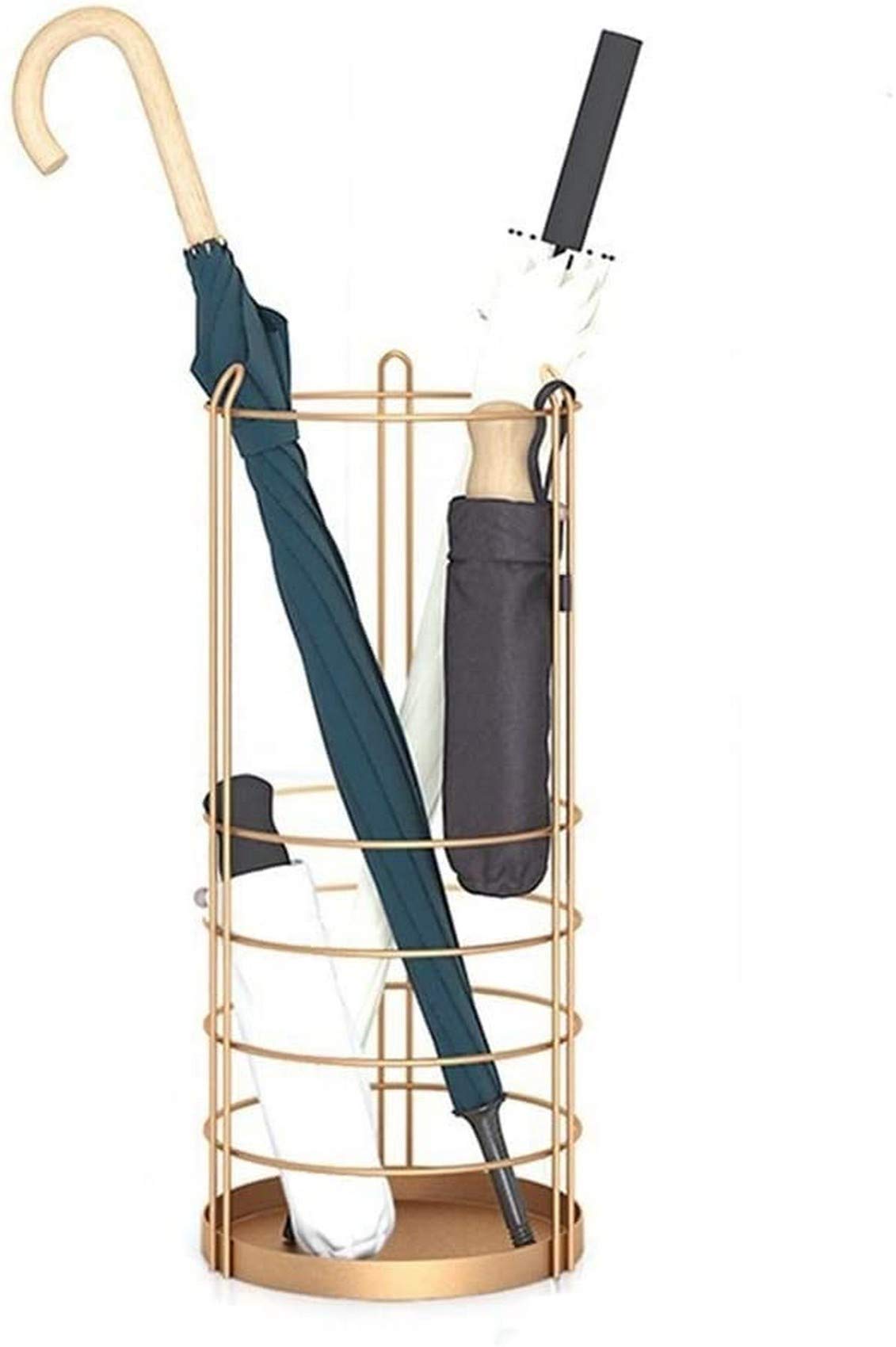 Porte-parapluies hôtel et maison noir 25x60 cm pour rangement long et court