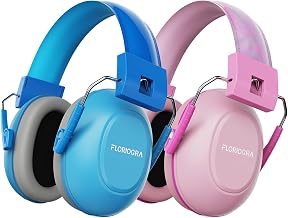 Floriogra 2 Pack Noise Cancelling Headphones for Kids/Toddler Ear Muffs | 28dB SNR Kids Ear Protection Noise Reduction EarMuffs for Children Hearing Protection for Fireworks, Monster Jam, Concerts