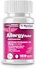 GenCare - Antihistamine Diphenhydramine HCl 25mg 1000 Tablets Per Bottle - Compare to Generic Benadryl - Bulk Savings | Relief for Itchy Eyes, Sneezing, Runny Nose - Seasonal or Indoor Allergies