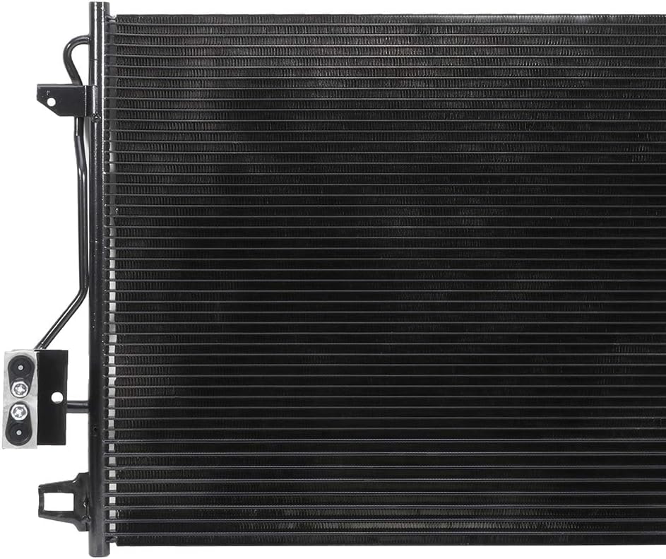 OCPTY Aluminum A/C Condenser Replacement Fit for 2008-2010 for Chrysler for Town & Country 3.3L 2011-2016 for Chrysler for Town & Country 3.6L 2008-2010 for Chrysler for Town & Country 3.8L