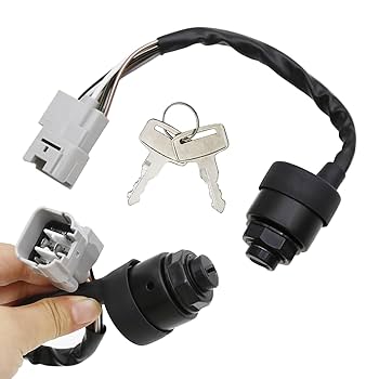 Amazon.com: 27005-0585 Ignition Key Switch for Kawasaki Mule