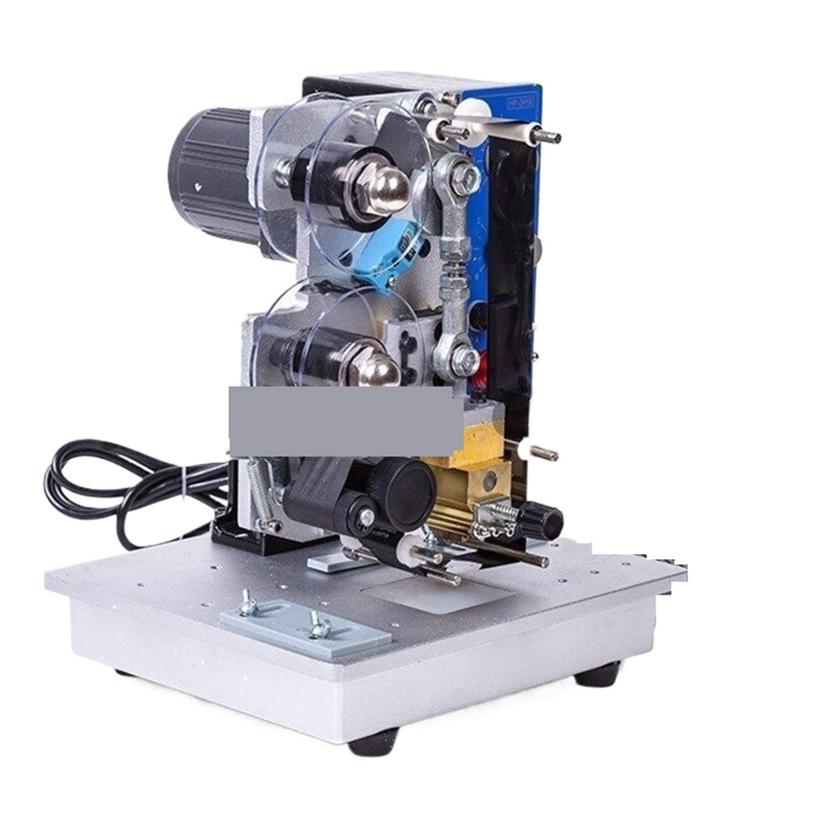 CVFRDD Hot Stamping Machine Kit Printer Ribbon Date Coder Semi Automatic Plastic Bag Printing Coding Hot Stamping Machine