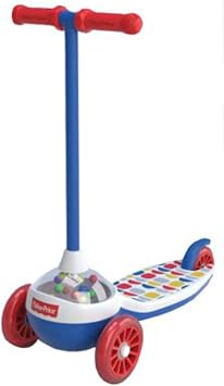 Fisher-Price 3-Wheeled Scooter with Fun Xylophone Deck