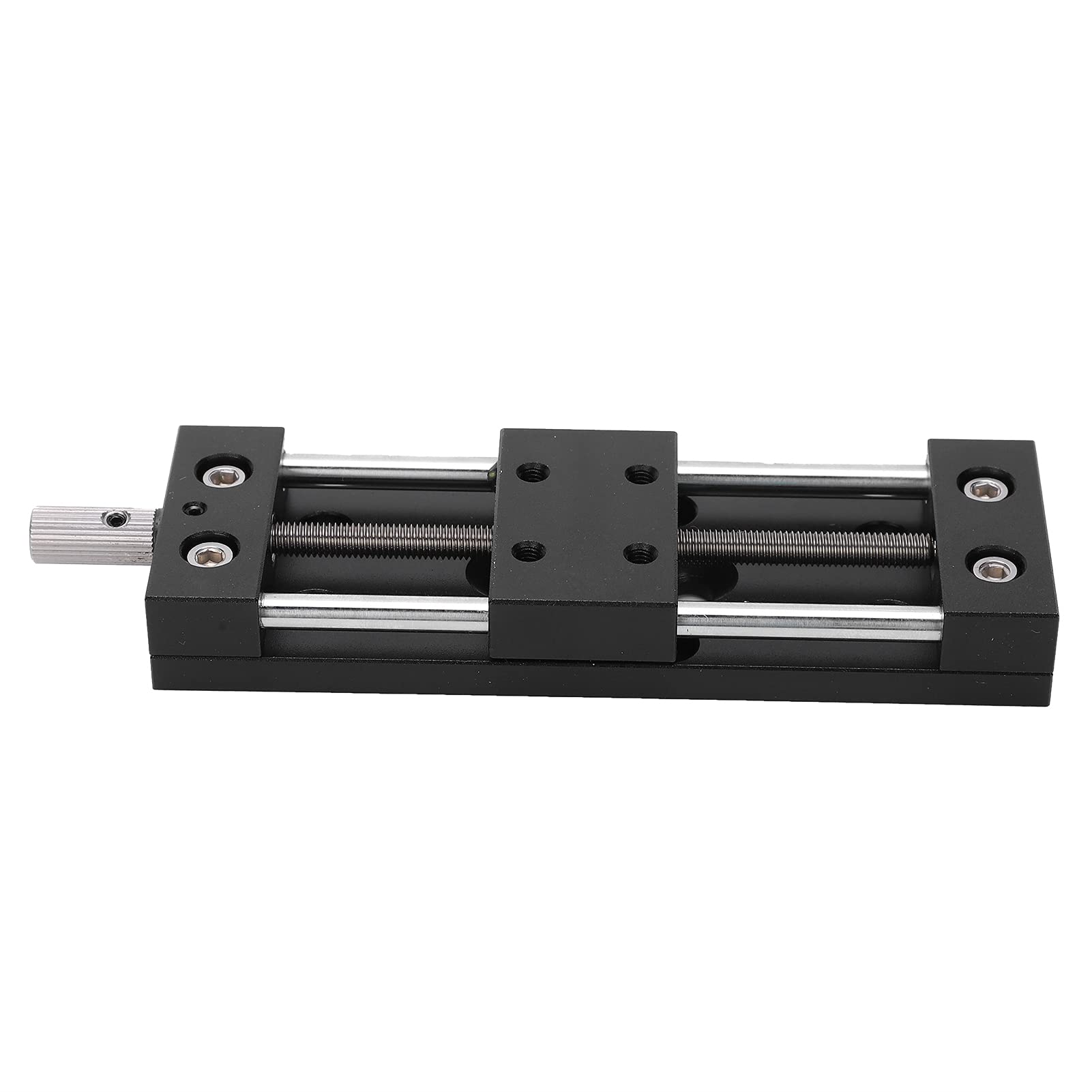 SP40A - Mesa deslizante DB65, eje X - Perilla manual de ajuste fino, plataforma de corte de aleación de aluminio, guía en de milano de 65 mm de carrera para microscopios e