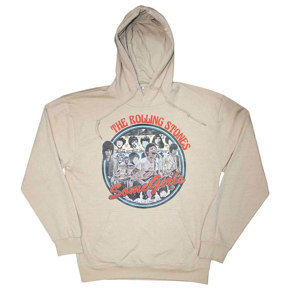 The Rolling Stones Some Girls Circle Pullover Hoodie XL