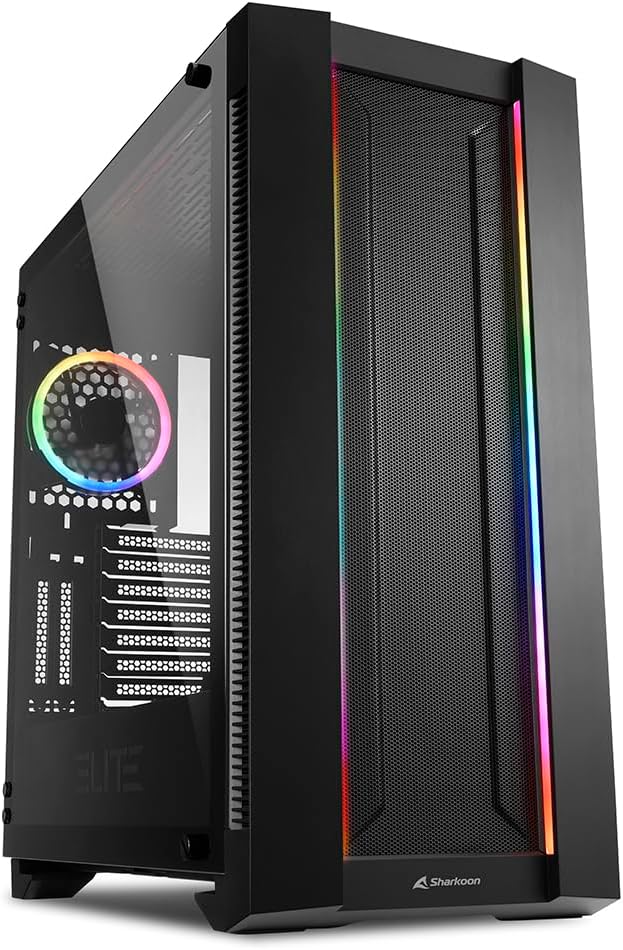 Sharkoon Elite Shark CA200M Black Full Tower Case (Mini-ITX/Micro-ATX/ATX/E-ATX/SSI CEB/SSI EEB)