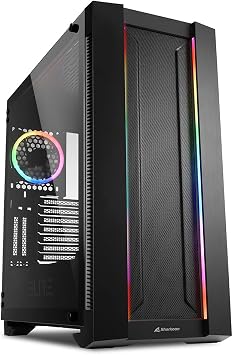 Sharkoon Elite Shark CA200M Black Full Tower Case Mini-ITX/Micro-ATX/ATX/E-ATX/SSI CEB/SSI EEB