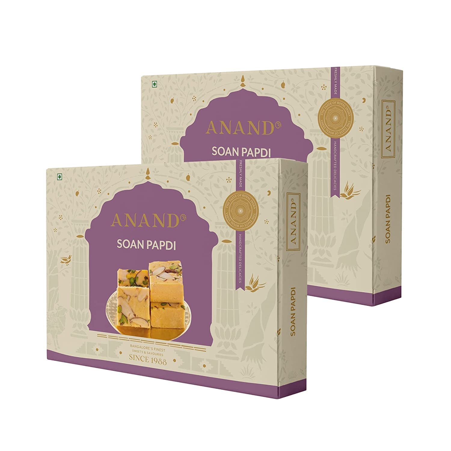 See full amazon price history chart for ANAND Soan Papdi Made with Pure Ghee And Dry Fruits, 500gm Each Sweets Box | Traditional Mithai | Mouth Watering Authentic Dish | Freshly Packed | Indian Sweets Gift Pack of 2 ANAND Soan Papdi Made with Pure Ghee And Dry Fruits, 500gm Each Sweets Box | Traditional Mithai | Mouth Watering Authentic Dish | Freshly Packed | Indian Sweets Gift Pack of 2 (B0BF61LK6W) Amazon Price History, Amazon Price Tracker