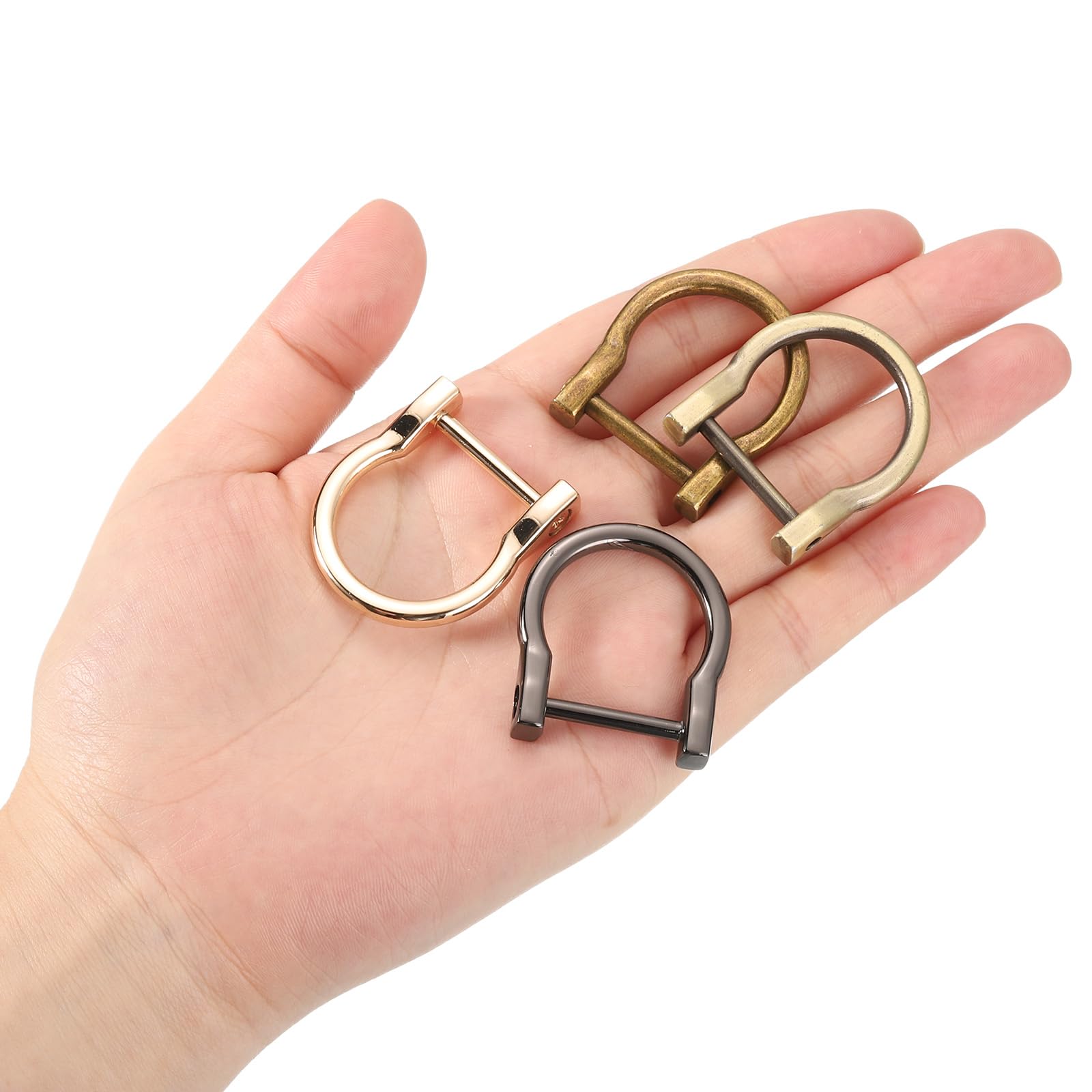 Sourcing Map D-Ring Schraubbügel Set - Vielseitige Verbindungslösung