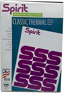 Spirit® Classic Thermal Tattoo Transfer Paper 8.5