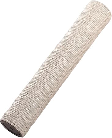 1Pack Scratch Post Refill Pole Interactive Toy Indoor Playing Extension Post Indoor Kitten Kitty Grind Claws Cat Scratching Post Replacement, Beige H 12.5CM 1Pack Scratch Post Refill Pole Interactive Toy Indoor Playing Extension Post Indoor Kitten Kitty Grind Claws Cat Scratching Post Replacement, Beige H 12.5CM