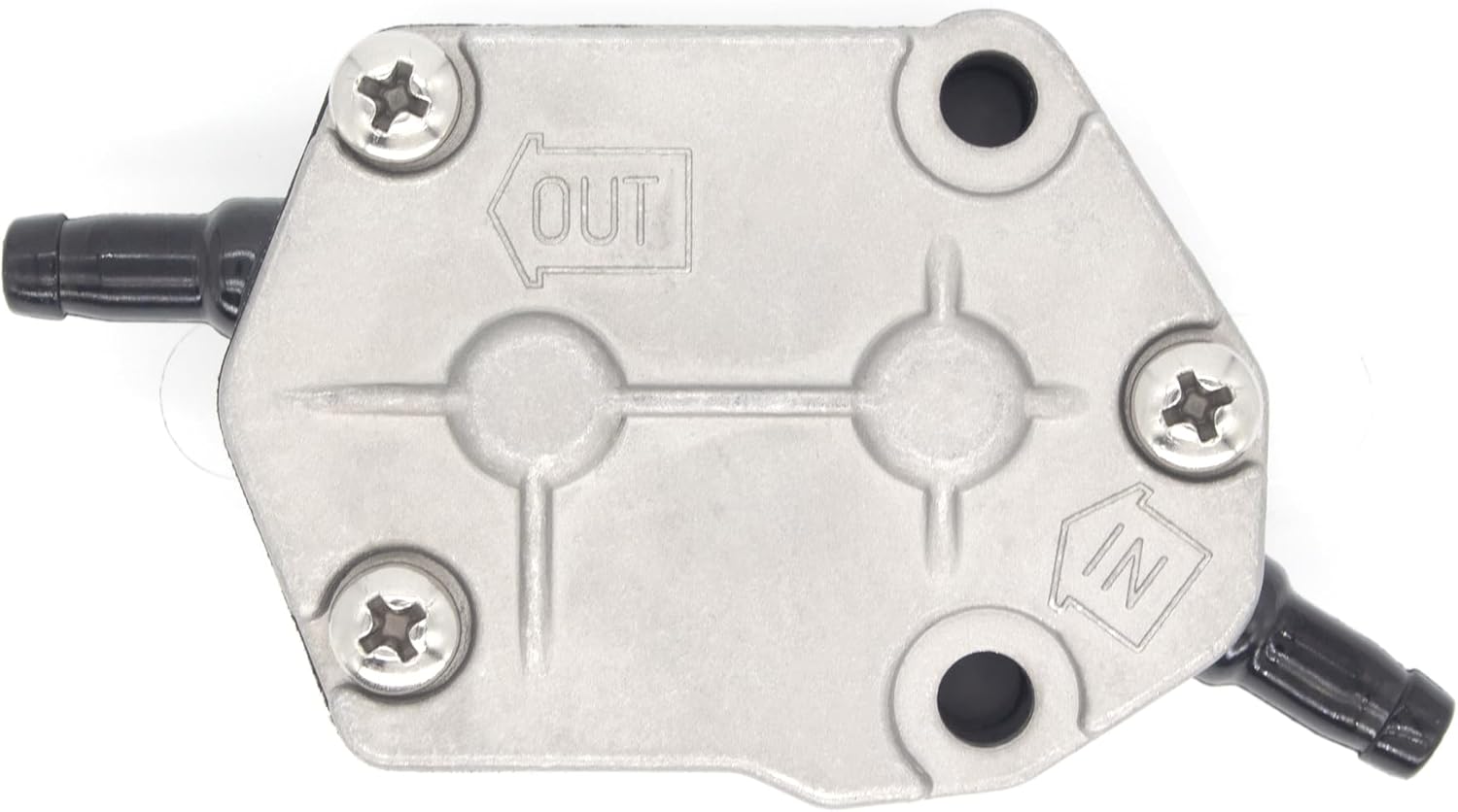 18-7334 Fuel Pump with Clips and Gasket for Yamaha 25-90 HP Suzuki 8-65 HP & Tohatsu Nissan 25-115 HP Outboard Boat Motors replaces 6A0-24410-00 15100-94300 356-04000-1