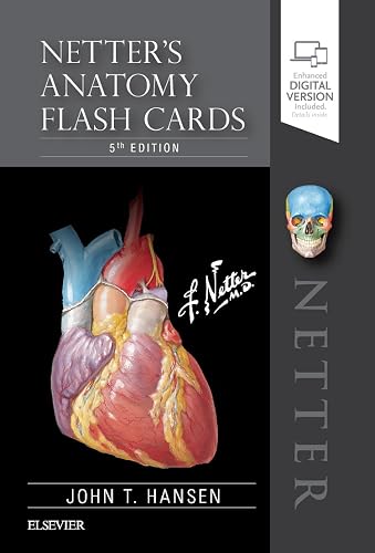 Netter's Anatomy Flash Cards, 5ED