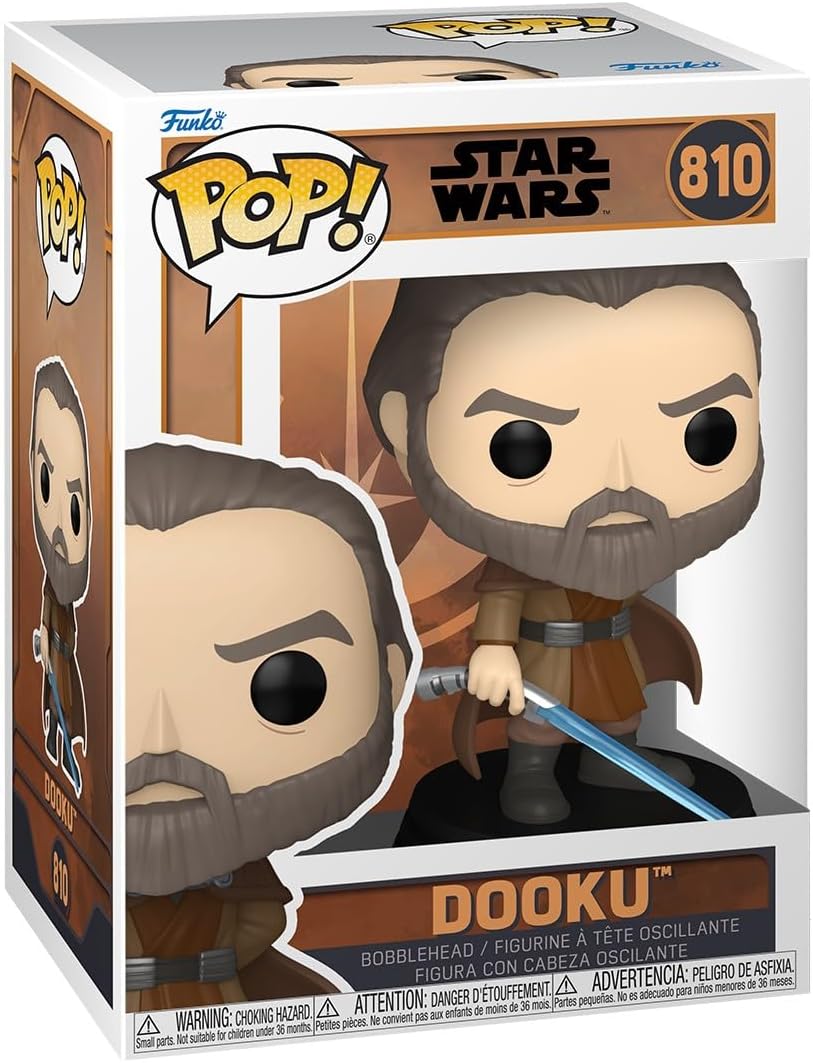 Funko Pop! Star Wars: Tales of The Jedi – Dooku – Collectable Vinyl Figure – Gift Idea – Official Merchandise – Toys for Kids & Adults – Star Wars Fans – Model Figure for Collectors and Display Funko Pop! Star Wars: Tales of The Jedi – Dooku – Collectable Vinyl Figure – Gift Idea – Official Merchandise – Toys for Kids & Adults – Star Wars Fans – Model Figure for Collectors and Display