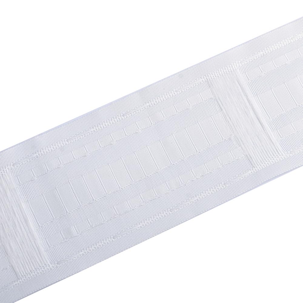 30 m x 8,5 cm - Ruban fronceur - À coudre - Ruban universel amovible - Ruban plissé pour rideaux - Ruban pour rideau - Ruban pour rideau - Crochet