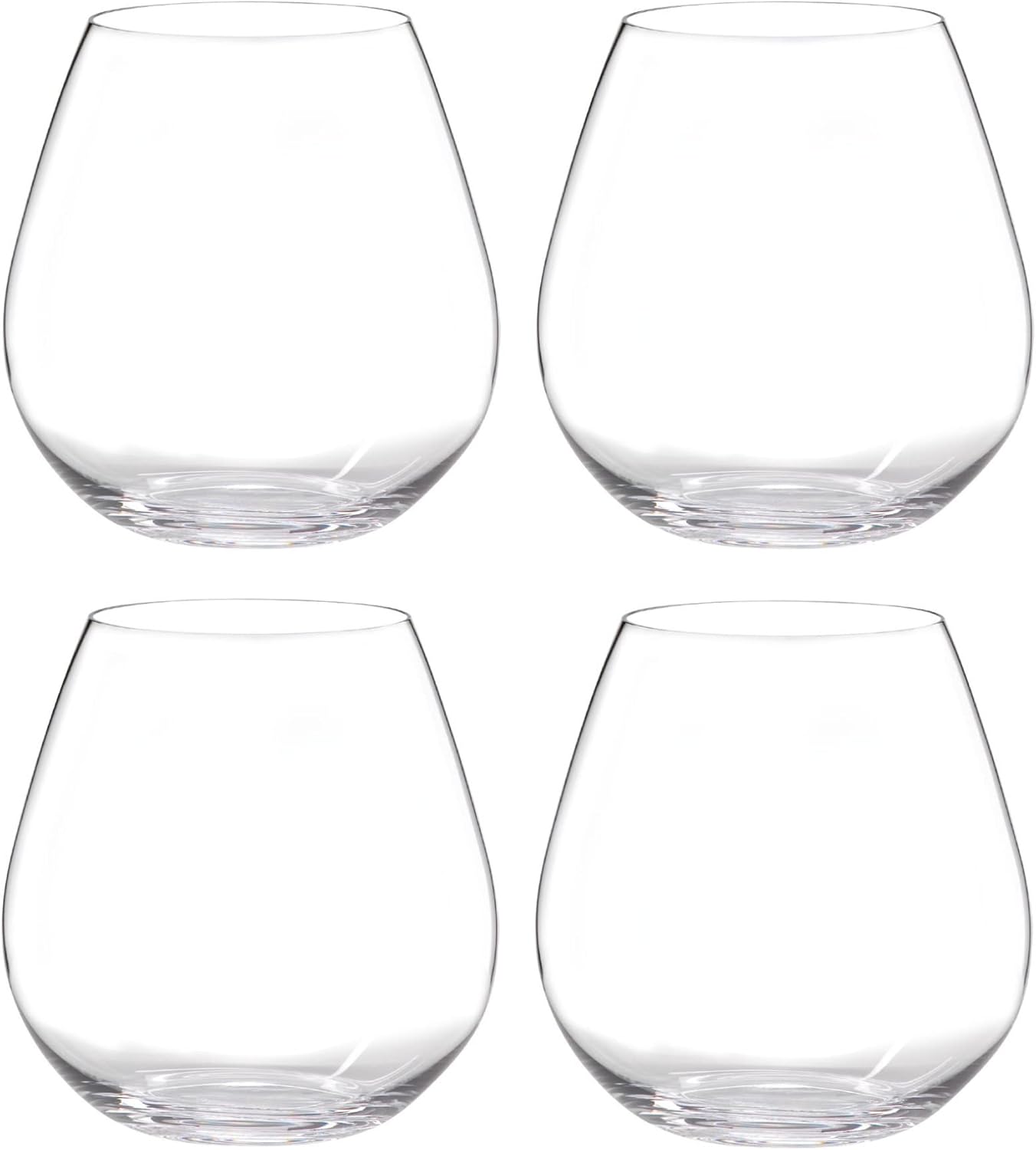 Riedel O Stemless Pinot/Nebbiolo Wine Glass, Set of 4