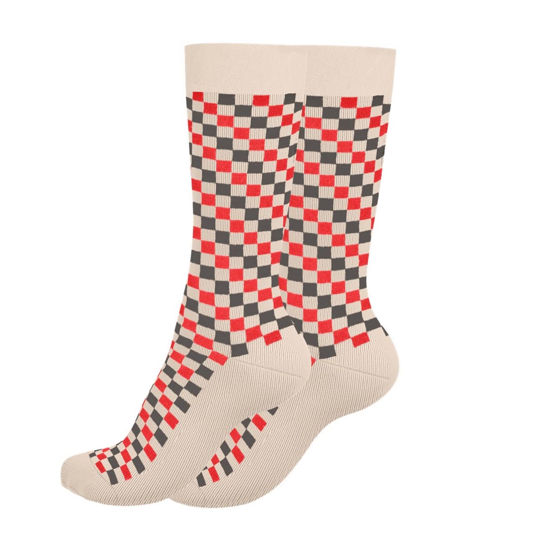 burchmarq Socks for Men, Premium Combed Cotton, Size UK 6 to 8 (24 to 26 cm), Crew Length, Pack of 1 Pair, Seamless, Formal and Dress Socks-picture-40