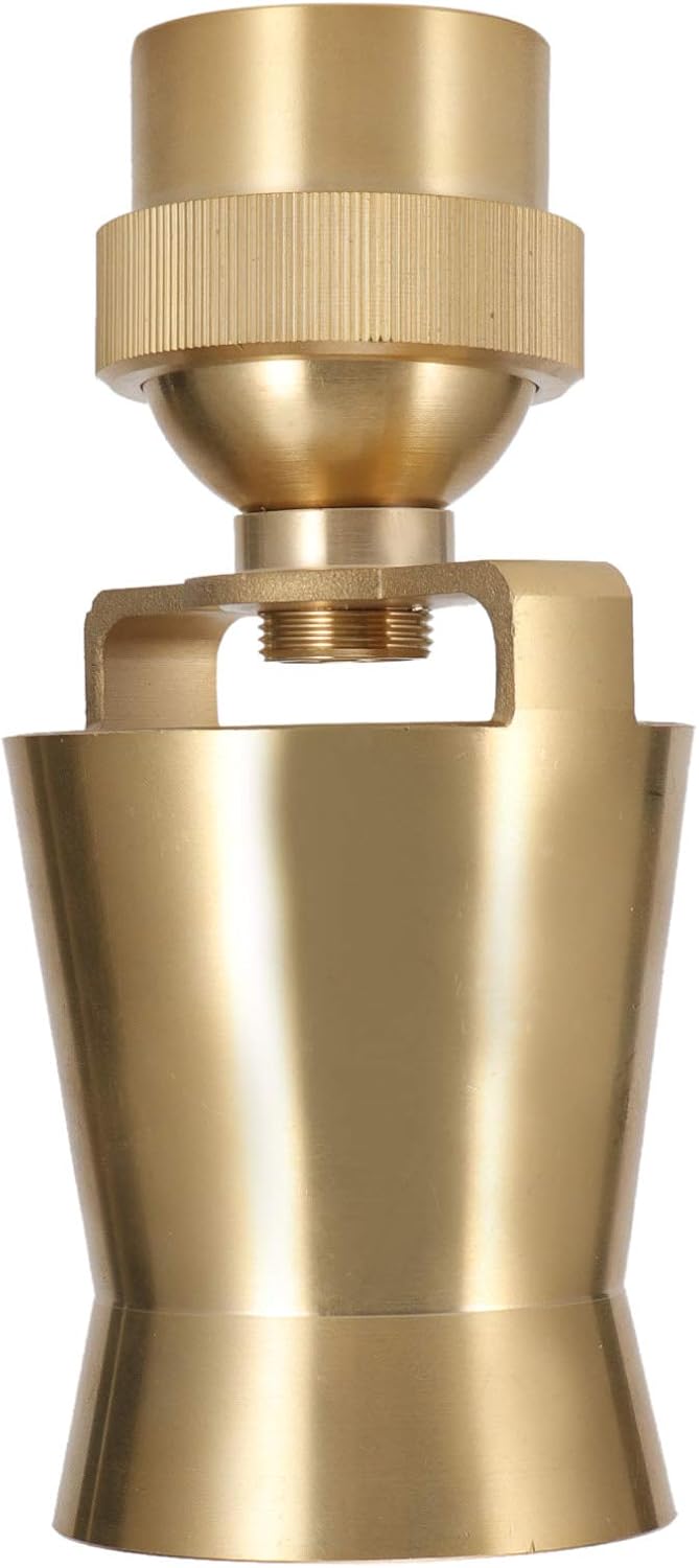 G1-1/2 DN40 Brass Fountain Nozzle, Water Spray Head Sprinkler for Garden Pond Pool, Adjustable Landscape Fountain Nozzle with Female Thread Connection, Durable - Resist