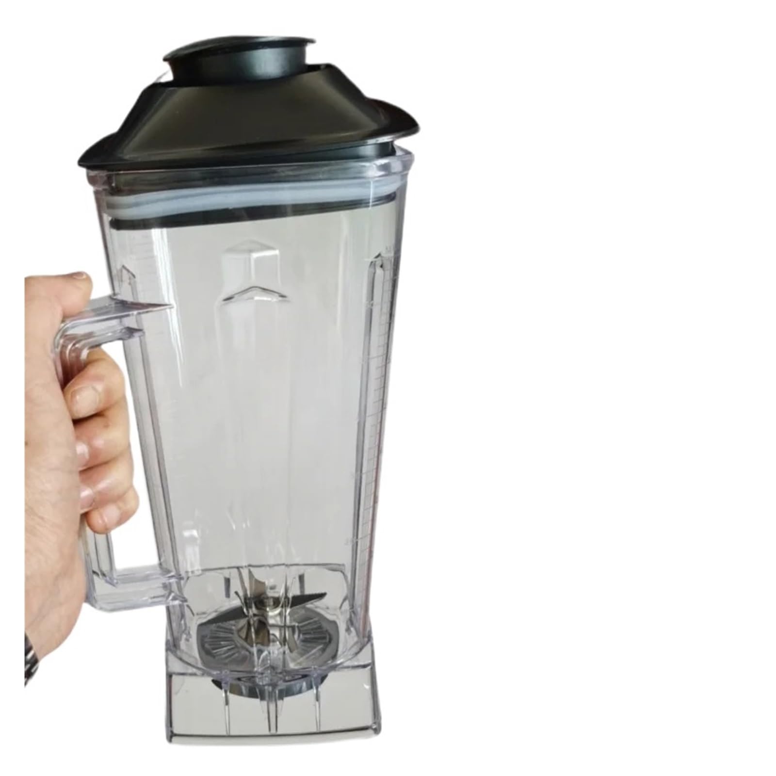Compatible avec Silver Crest, Gobelet Lame Couvercle pour SC-1589 Blender | Gobelet mélangeur, lame couvercle inclus, remplacement SC-1589, pièce blender Silver Crest, accessoire cuisine, durable