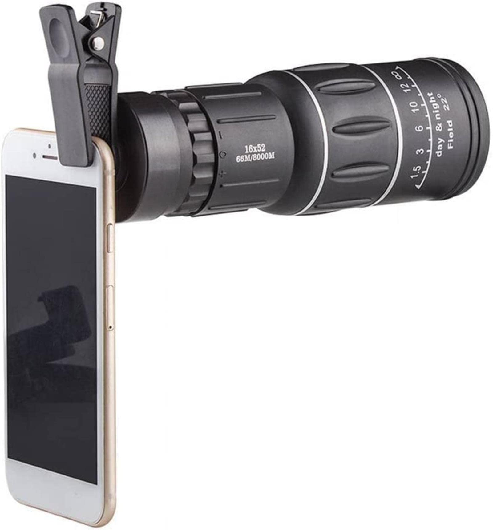 16x52 66M/8000M Zoom Monocular High-Definition Monocular 16x52