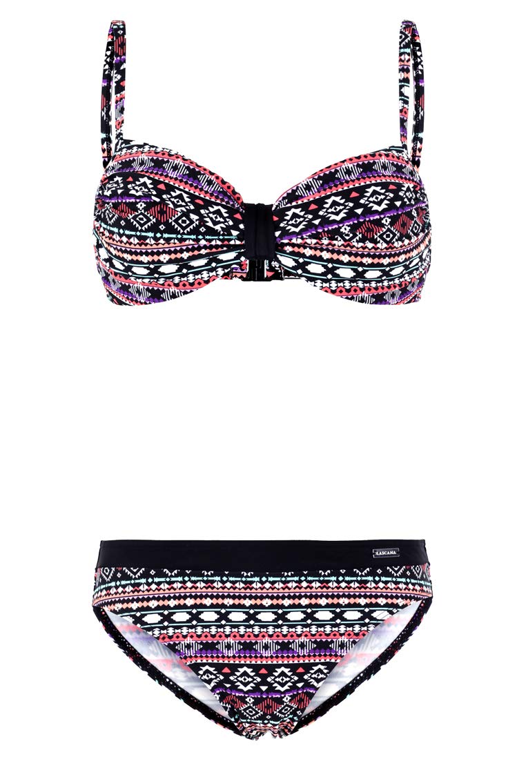 Lascana Damen Bügel-Bikini im Ethno-Look, Verstellbare Träger