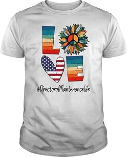 Director of Maintenance Life Love Peace White