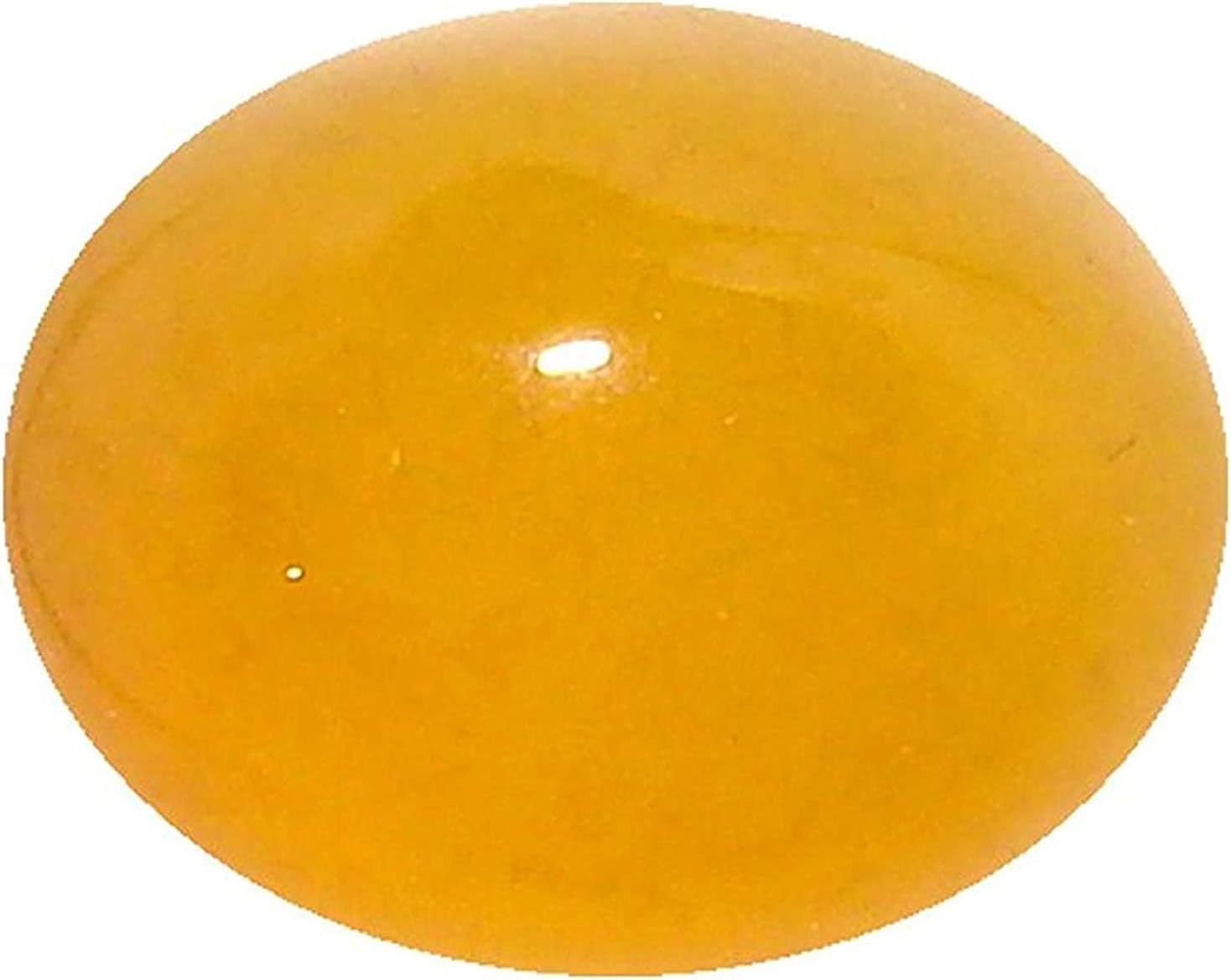 Stone GemsYellow Crystal 11.25 Ratti Sulemani Akik Certified Yemeni Aqeeq Hakik Gemstone for Men and Women