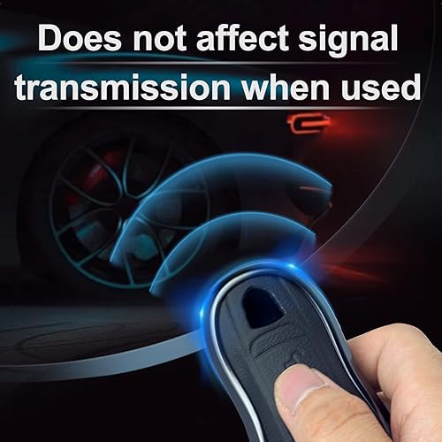 Miniatura 6 de SK CUSTOM Funda de piel negra y aluminio compatible con Porsche Macan Cayenne Panamera 911 con 3 botones sin llave (llave antigua)