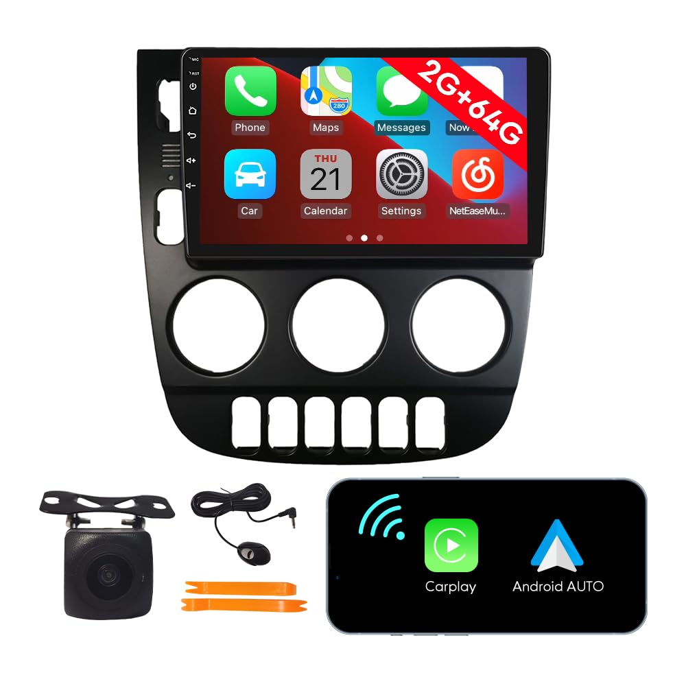 [2G 64G] Android Car Stereo FM Radio Carplay Android Auto 9