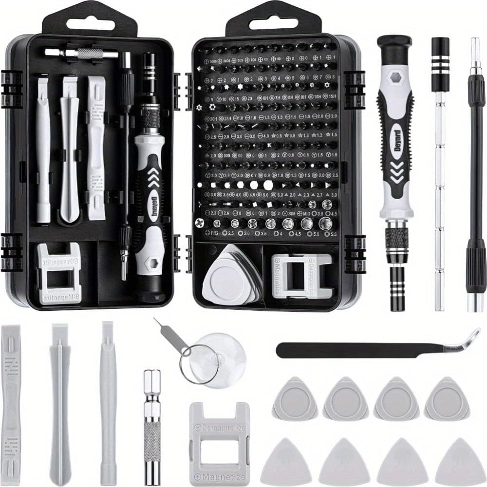 Precision Screwdriver Set, 115 in 1 Screwdriver Sets Screwdriver Bit Sets DIY Repair Tools Kit for iPhone Laptop PC Watch