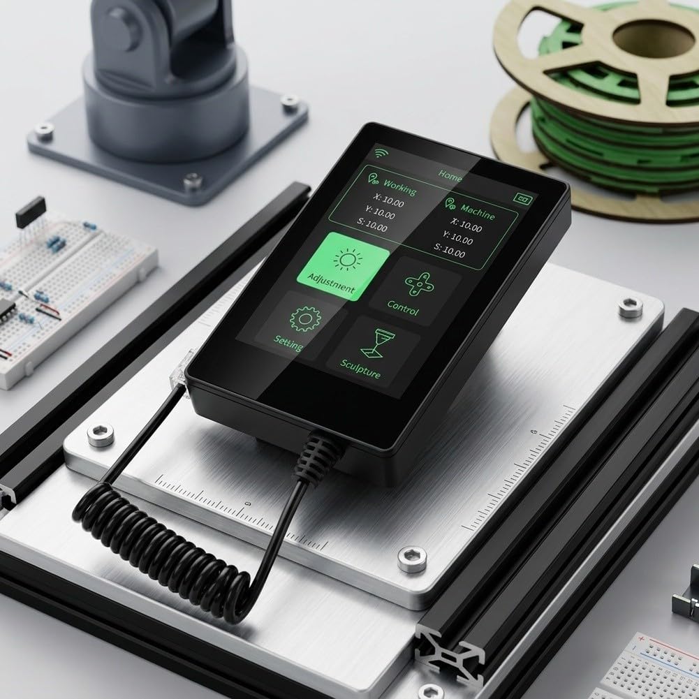 3,5 pollici TFT touch screen controller offline per incisione