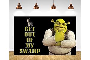 5x3ft Shrek Swamp Backdrop