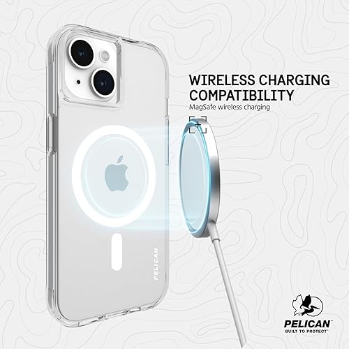 Miniatura 5 de Pelican Ranger Series - Funda para iPhone 15 de 6.1 pulgadas compatible con MagSafe, antiamarilleo, funda magnética con tecnología antiarañazos