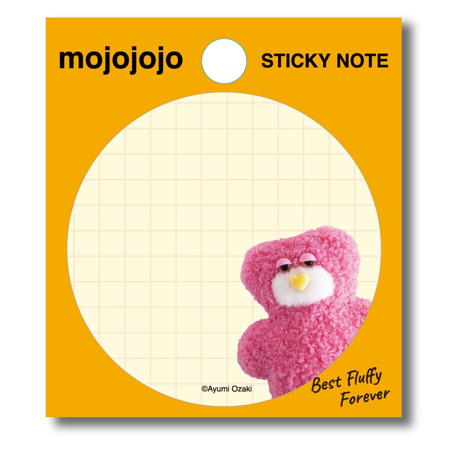 Amazon.co.jp: mojojojo 付箋 もこもこくま (対象年齢6歳以上) ふせん