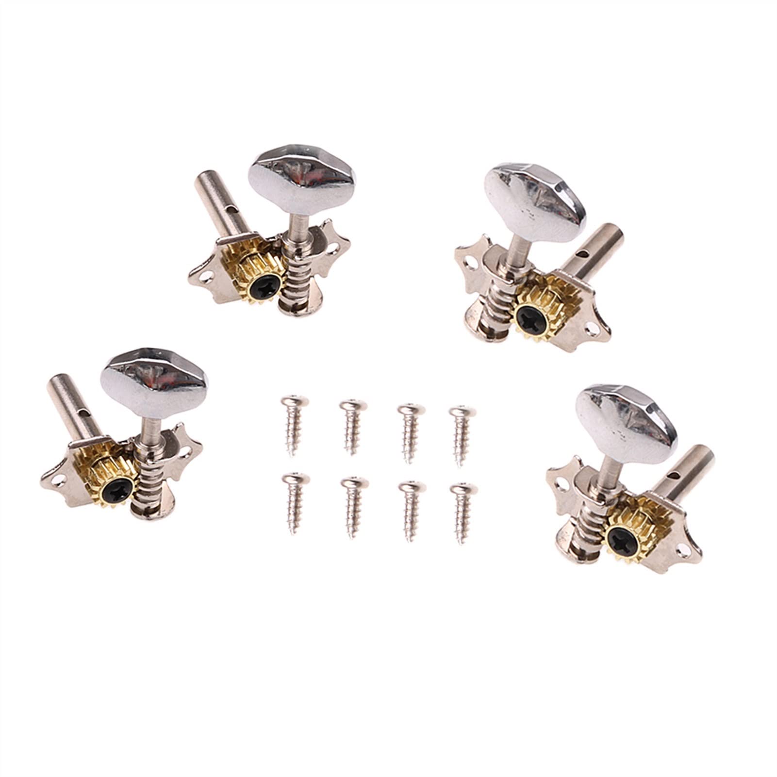 Meccanico accordatore 1 Set Ukulele String Tuning Pygs Sintonizzatori Per Ukulele Uke Chitarra Con Viti
