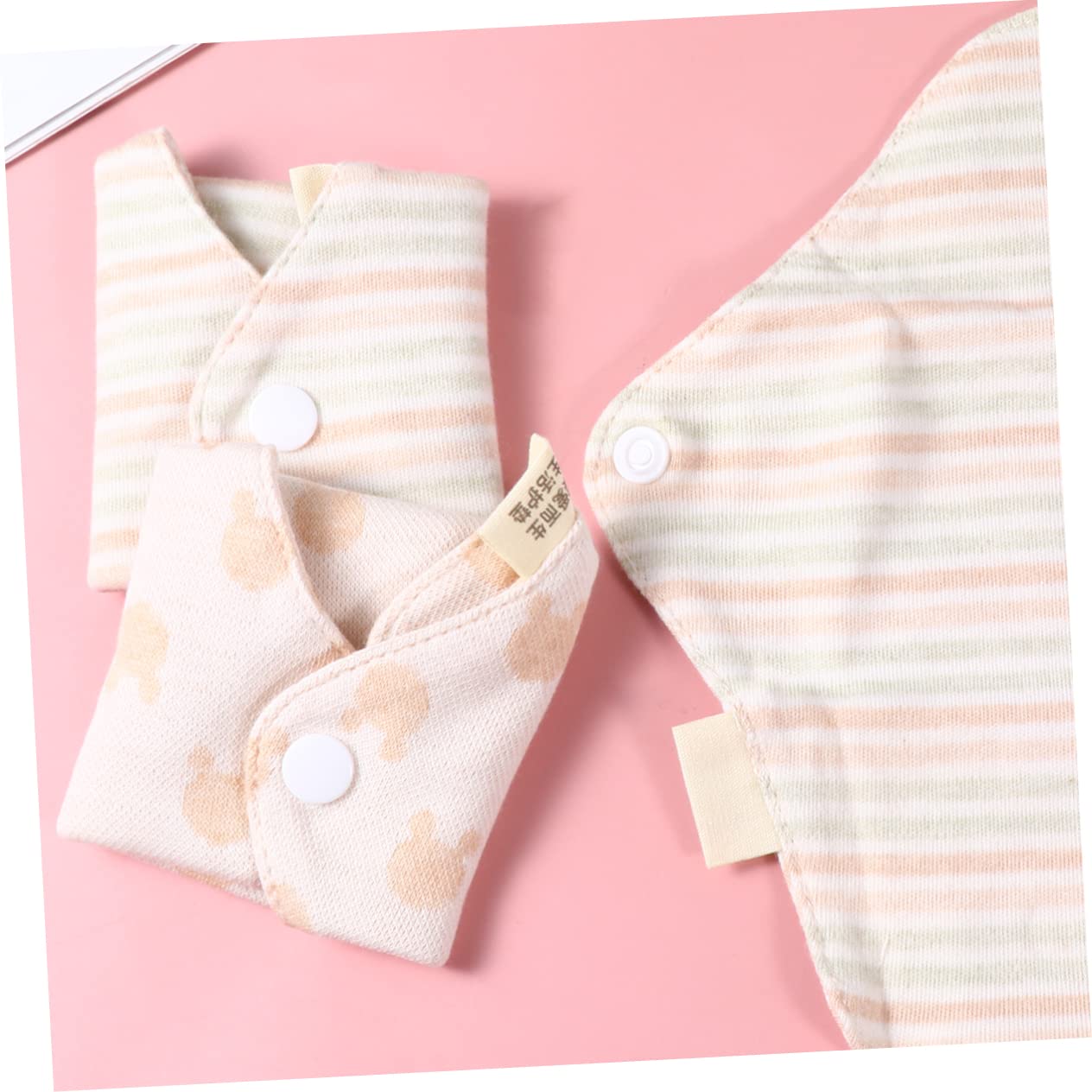 15 Piezas compresas menstruales súper absorbentes compresas lavables para la intimas apoyo Toalla sanitaria de algodón Compresa lavable para mujeres Anneome
