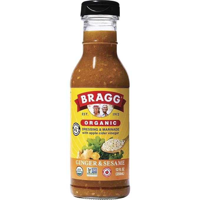 Bragg Organic Ginger and Sesame Salad Dressing and Marinade -