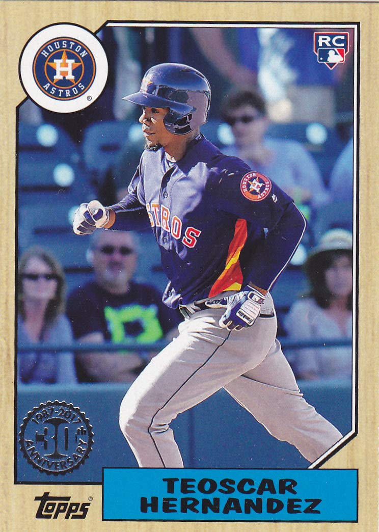 Amazon.com: 2017 TOPPS TEOSCAR HERNANDEZ 30TH ANNIVERSARY RC 