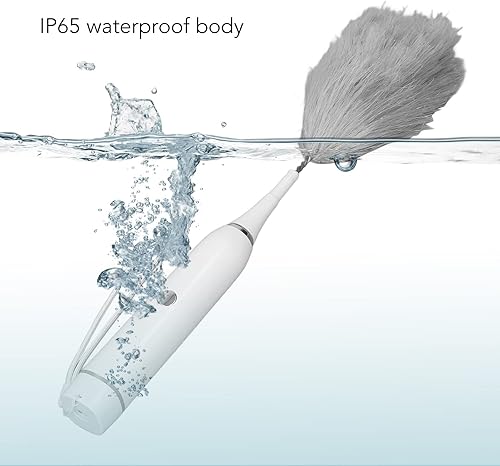 Miniatura 8 de TOPINCN Cepillo de botella 4W Cepillo de limpieza blanco Cepillo de polvo Cabeza de cepillo Limpiador eléctrico Cepillo de limpieza eléctrico